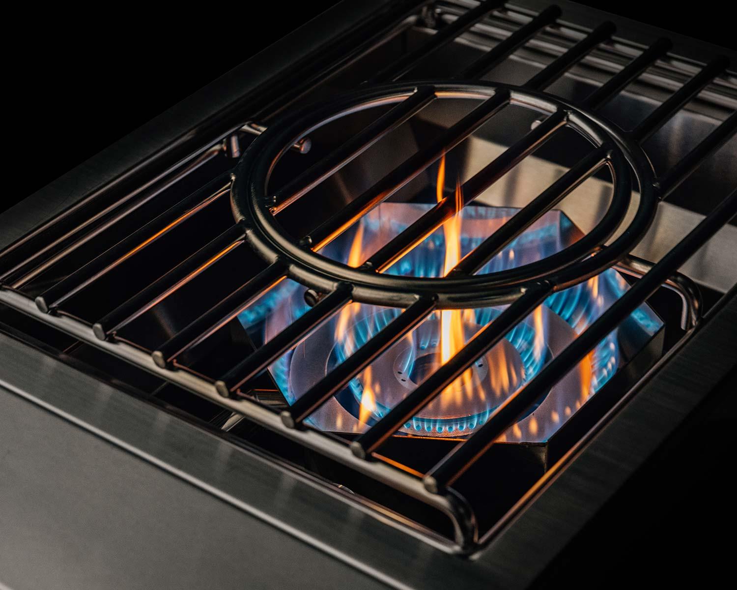 バーベキュー・調理用品 UNIFLAME NATURE STOVE LARGE Fire Stove] Folding fire pit with trivet! UNIFLAME Nature