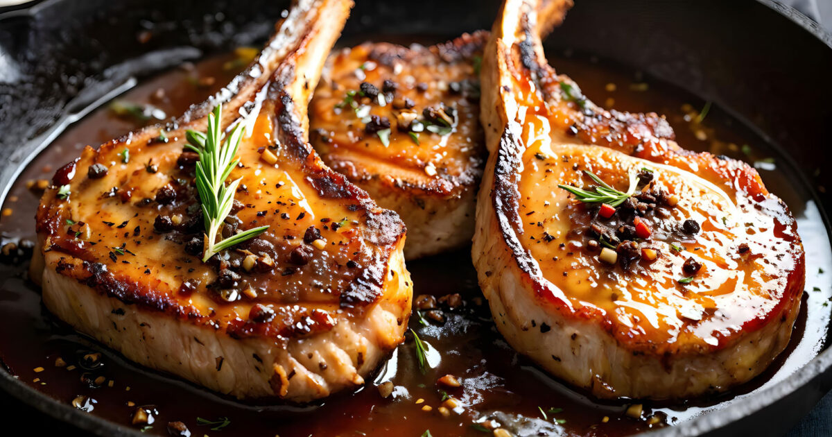 PomegranateMaple Glazed Lamb Chops Fall Grilling Series