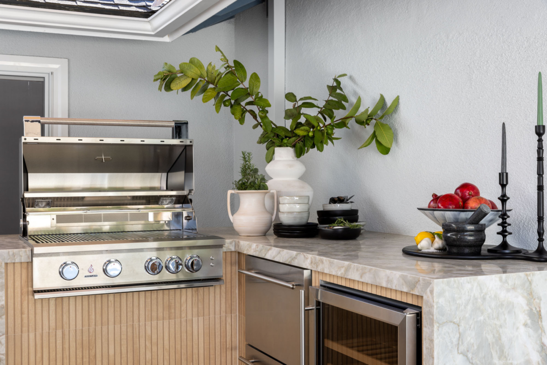 Let the Whole Outdoor Kitchen Share the Work