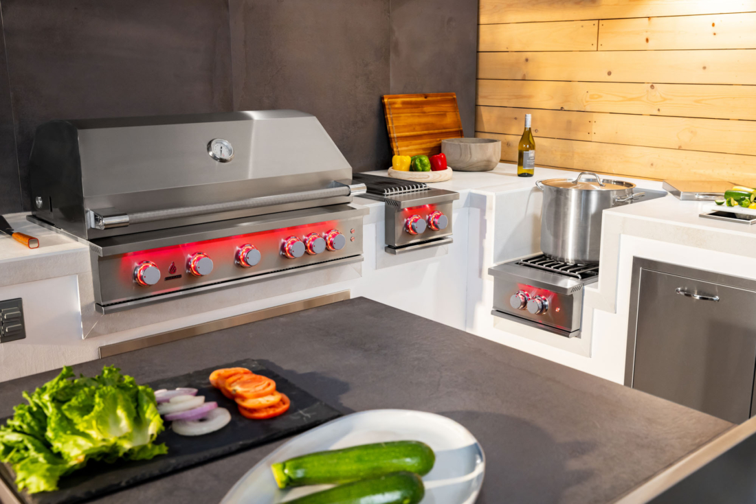 Extending Lighting Features to Griddles and Side Burners
