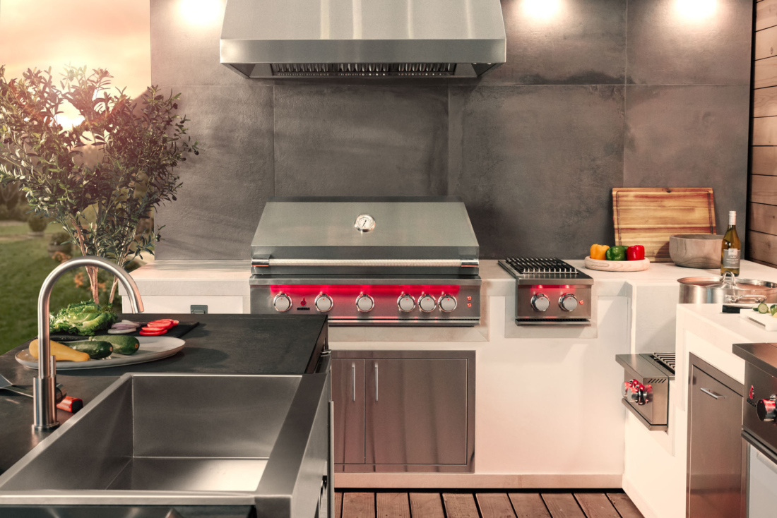 Bring Cooking, Drinks, and Conversation Together Outdoors